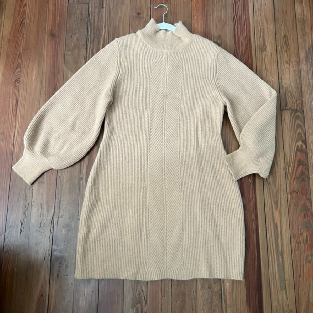 A loves A Camel Colored Sweater Dress size XL NWT